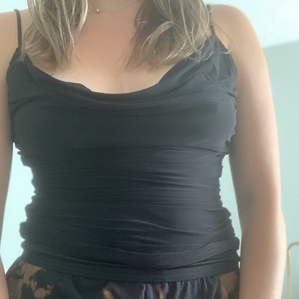 NastyGal Cowl Neck Tank Top